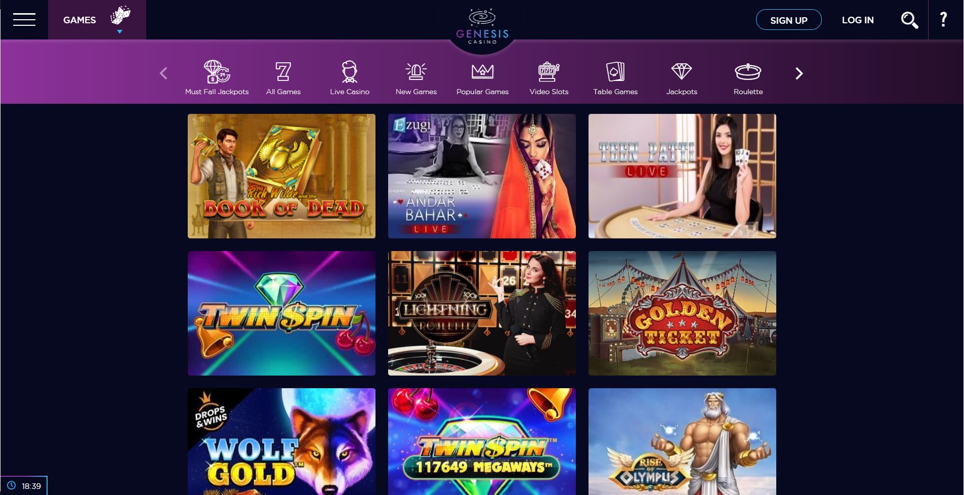 Genesis Casino India Review