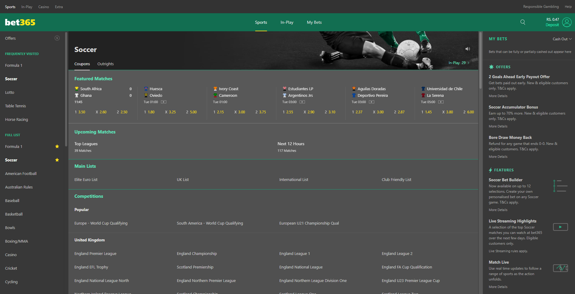 Bet365 Sportsbook